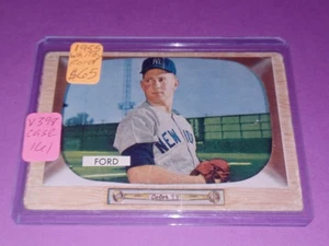 1955 Bowman Whitey Ford New York Yankees #59 Vintage Baseball Original  - Bild 1 von 2