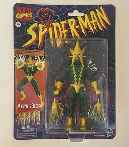 Marvel Legends Retro Spider-Man Marvel’s Electro 6 inch Figure *Box Is Not Mint* - Picture 1 of 6