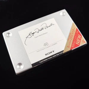 1 Stück Sony Super Metal Master C-46 METAL TYPE IV Cassette Tape selten C-46SMMST - Bild 1 von 5