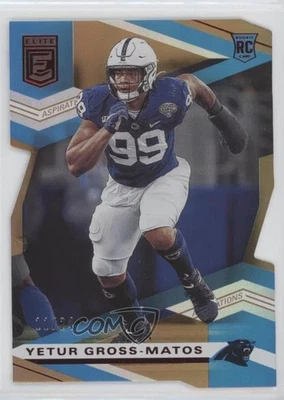 2020 Donruss Elite Rookies Aspirations Die-Cut /24 Yetur Gross-Matos Rookie RC - Image 1 of 2