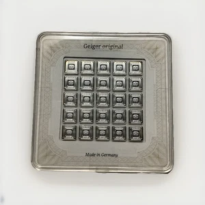 Geiger Edelmetalle 25x1 g .9999 Plata 25 gramos "MULTICARD" en Ensayo Sellado - Imagen 1 de 2