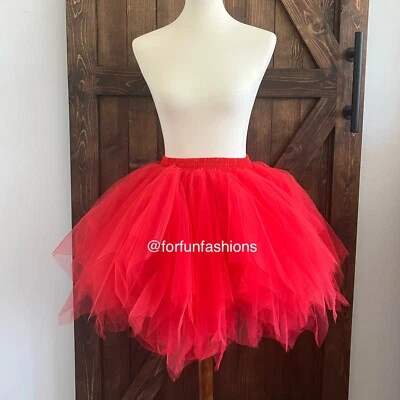 Enagua Tutú Multi Capas Disfraz Divertido Run Spirit Día 5K **MÚLTIPLES COLORES** Foto 1 de 4