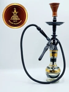 Authentic KHALIL MAaMOON KM Mini Beast Black" COMPLETE HOOKAH SET: Shisha Pipe - Picture 1 of 4
