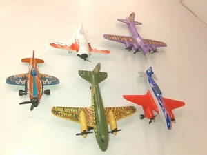 Lot Of Four Different Metal Planes different style planes Disney ect - Picture 1 of 12