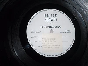Mussolini Headkick - Blood On The Flag LP 1990 TEST PRESSING RARE WD6663 - Imagen 1 de 3