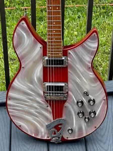 1971 Rickenbacker 331LS Light Show guitar "Cherry Red" 1 of a kind & its Minty ! - Picture 1 of 22