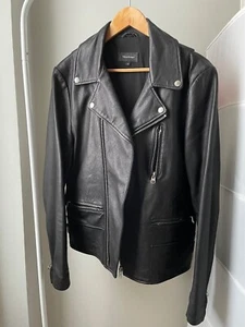 Mackage Double Rider Lambskin Leather Jacket - Picture 1 of 2
