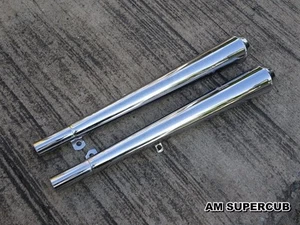 HONDA SUPERHAWK 305 250 CB77 CB72 EXHAUST MUFFLER  //  1PAIR - Picture 1 of 10