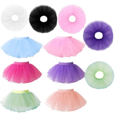 Kids Girls Miniskirt Modern Skirts Classic Skirt Tutu Dress Up Outdoor Skort - Image 1 of 3
