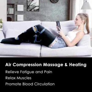 360° Fuß Luftdruck Beinmassagegerät fördert die Durchblutung, Körpermassagegerät, M - Bild 1 von 19