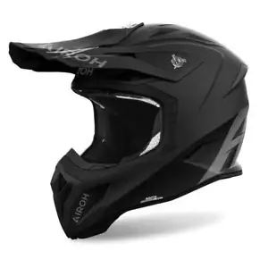 Casco Uomo Airoh AVIATOR ACE 2 Color Black Matt Nero Opaco Motocross Enduro - Foto 1 di 4