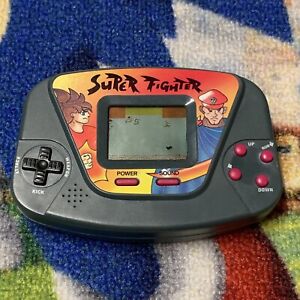 Super Fighter LCD Electronic Hand Held Game Vintage Street Fighter KO