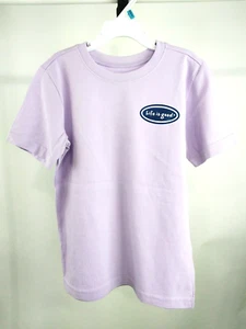 Life is Good Kid Short Sleeve Crusher Tee Hold Your Horses Purple Medium 78219 - Picture 1 of 9