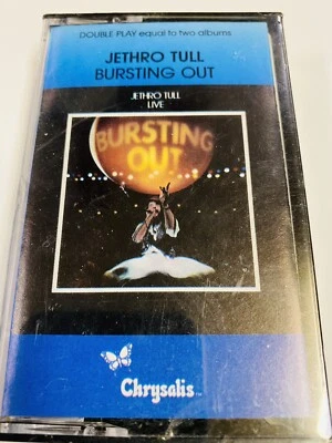Jethro Tull RARE SEALED Cassette Tape Busting Out Live Double Play - Image 1 of 3