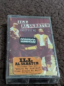 Ill Al Skratch *Creep Wit' Me cassette tape East Coast Rap Hip Hop Duo Rare - Picture 1 of 3