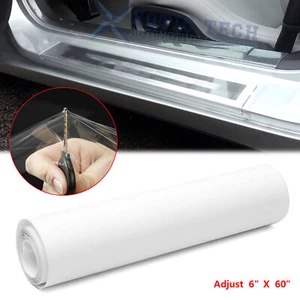 Universal Clear Door Sill Edge Paint Protection Vinyl Cover Film Sheet 6'' x 60" - Bild 1 von 11