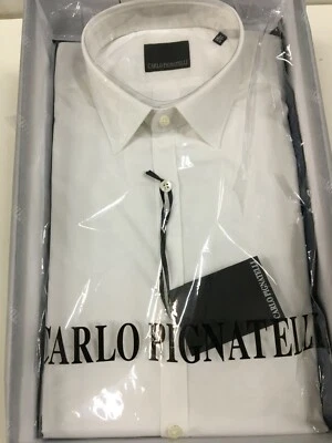 CAMICIA UOMO CARLO PIGNATELLI  CERIMONIA ELEGANTE SPOSO - Immagine 1 di 4