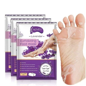 ALIVER Foot Peel Mask 3 Pack, Exfoliator Peel Off Calluses Dead Skin Callus Remo - Picture 1 of 9