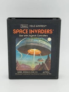 Sears Atari Tele-Games Space Invaders Video Game Cartridge Only 1978 - Picture 1 of 5