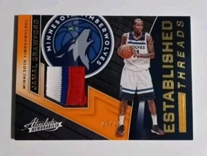 2017-18 17 Panini Absolute Memorabilia Jamal Crawford Jersey Prime Patch 07/10 - Picture 1 of 2