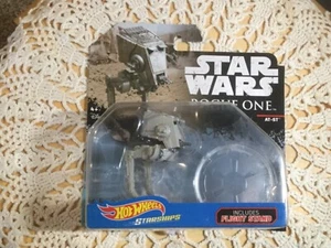 New Star Wars Hot Wheels ROGUE 1 AT ST.. Inc. Flight Stand. - Picture 1 of 2