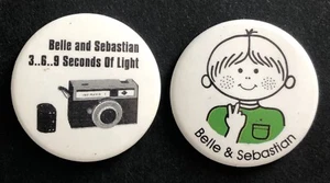 Two Belle & Sebastian Pinback Buttons - Picture 1 of 2
