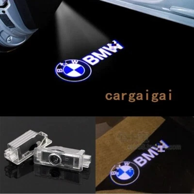 blind box !!2pcs Fits For B-M-W LED HD Door Welcome Courtesy Ghost Shadow Lights Foto 1 de 4
