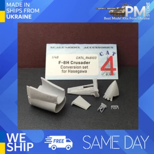 CAT4-R48103 1/48 F-8H Kreuzfahrer Umbau Set für Hasegawa Flugzeugzubehör - Bild 1 von 4