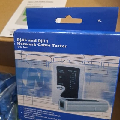 Solsop Network LAN Cable Tester Test RJ45 RJ-11  - Image 1 of 4