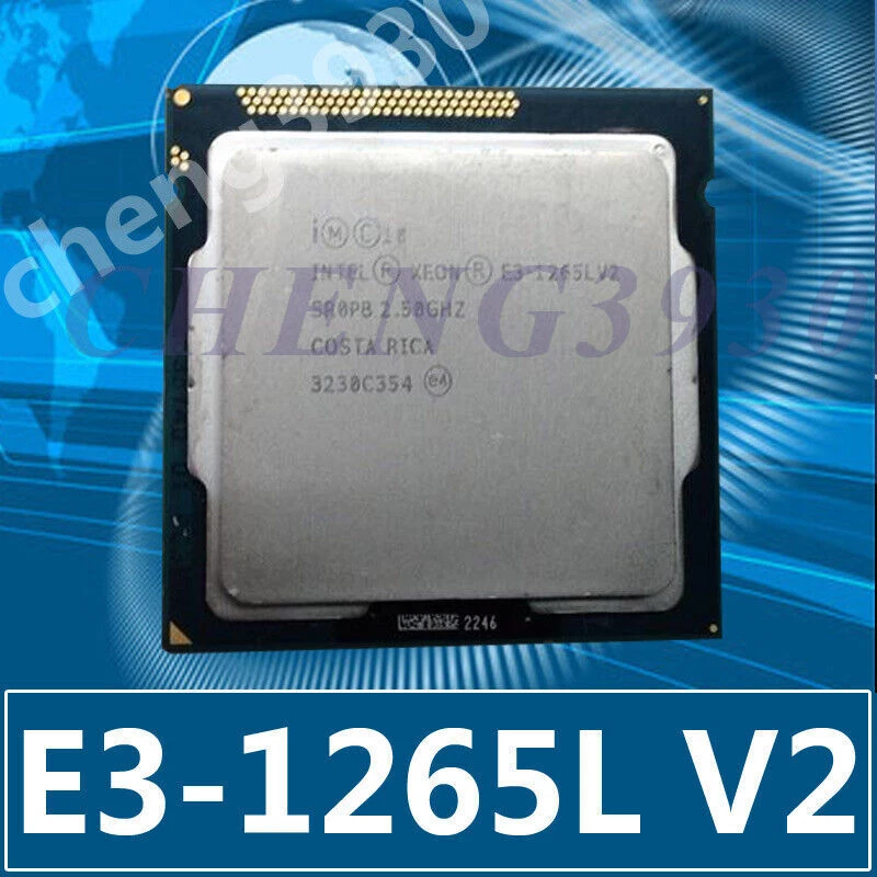  Intel Xeon E3-1265L V2 4 Core 8 Threads 2.5GHz LGA1155 CPU Processor - Image 1 of 1
