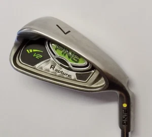 Ping Rapture V2 Yellow Dot 7 Iron AWT Regular Steel Shaft Ping Grip - Picture 1 of 2