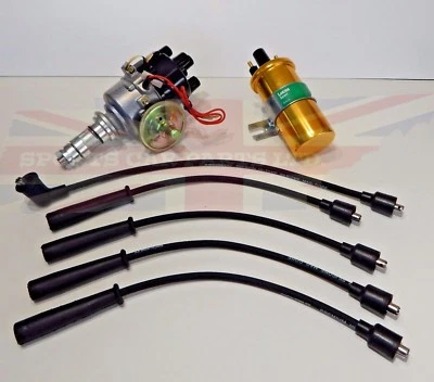 New Electronic Ignition Distributor Sport Coil & Wires MG Midget 1500 1975-1979 - Image 1 of 2