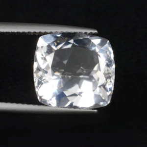9.85 ct ULTRA RARE DIAMOND SPARKLING NATURAL DANBURITE Cushion See Vdo YB - Picture 1 of 2