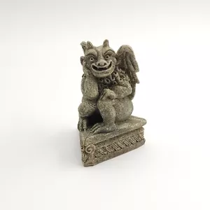 Statua statuina Guardiano della Notte 1996 Grinning Gargoyle 4" decorazione fantasia mitica - Foto 1 di 9