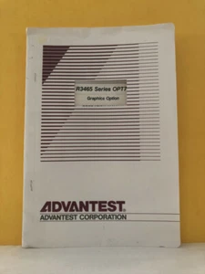 Advantest OEB00 9608 R3465 Series OPT76 Graphics Option Operation Manual - Picture 1 of 3