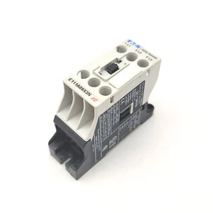 Eaton E111A09X3N Non-Reversing Motor Contactor 3-Pole, 24VDC, 575VAC, 4kW, 9A - Picture 1 of 8