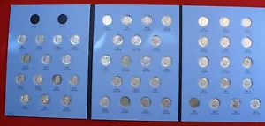 1946-1964 Complete Set Roosevelt Dimes Circ New Whitman Folder Album RD73 - Picture 1 of 6