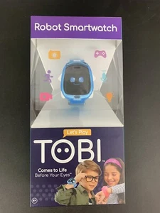 Little Tikes Tobi Robot Smartwatch for Kids Cameras Video Games Activitie Blue - Picture 1 of 2