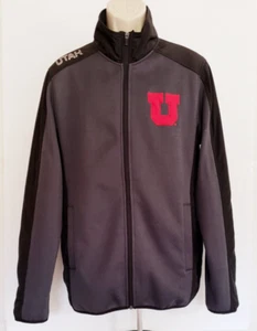 Utah Utes G III Sports Carl Banks Full Zip Black Jacket Long Sleeve Size Medium - Bild 1 von 11
