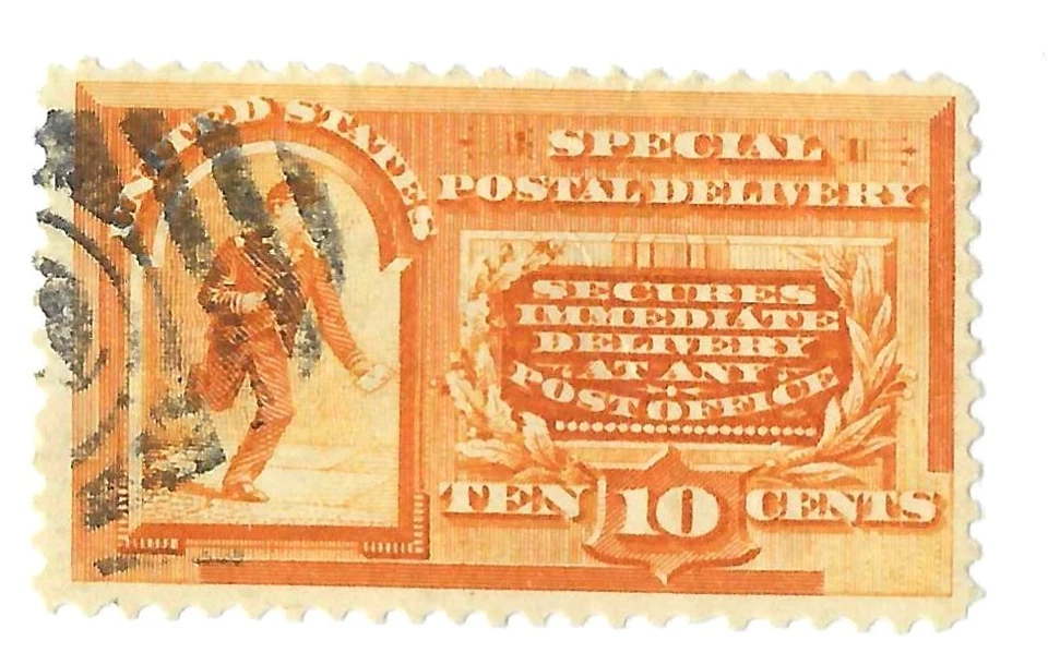 EAS_STAMPS US SPECIAL DELETE #E- 3 USED SCV $50.00 - Image 1 of 1