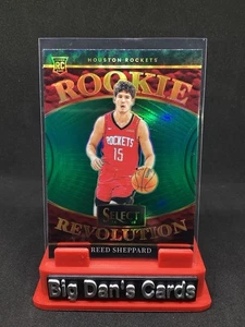2024-25 Panini Select - Rookie Revolution Reed Sheppard #5 Green Prizm (RC) - Picture 1 of 2