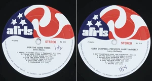 1971 AFRTS Larry McNeely / Chet Atkins Good Times Armed Forces Transcription LP - Bild 1 von 9