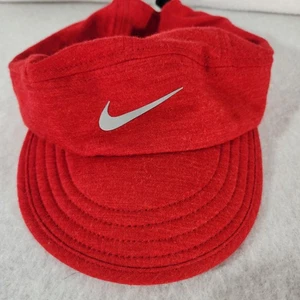 NIKE Swoosh Tailwind Dri-Fit Nylon Strapback Camp Hat Cap Red - Picture 1 of 6