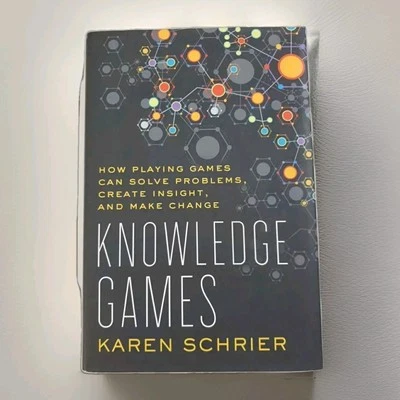 Knowledge Games: - FIRST EDITION - by Karen Shrier - How Playing Games Can Solve - Image 1 of 4