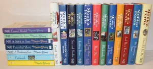 Lot of 19 Monica Ferris NEEDLECRAFT MYSTERIES PB & HC Books, Volumes 1-19, EUC - Imagen 1 de 24