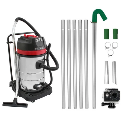 MaxBlast 80L Wet & Dry Vacuum, Gutter Vacuum Poles & Camera - Image 1 of 4