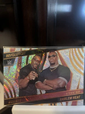 2022 Panini Revolution WWE - Tag Teams Booker T, Stevie Ray #141 Harlem Heat - Image 1 of 2