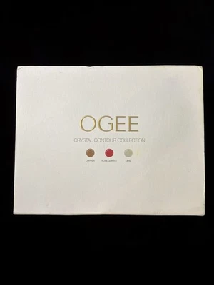Ogee Face Stick Crystal Contour Collection Trio Opal Copper Rose Quartz NIB - Image 1 of 2