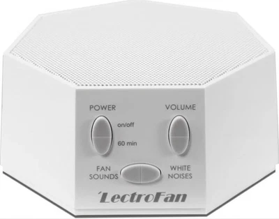 LectroFan Classic White Noise Sleep Sound Machine Or Bedroom &travel Open Box - Image 1 of 4