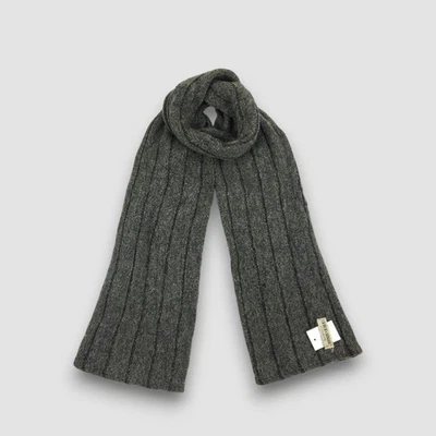 Giorgio Armani Wool Scarf Vintage Muffler Christmas Ribbed Knit Winter Scarves - image 1 of 4